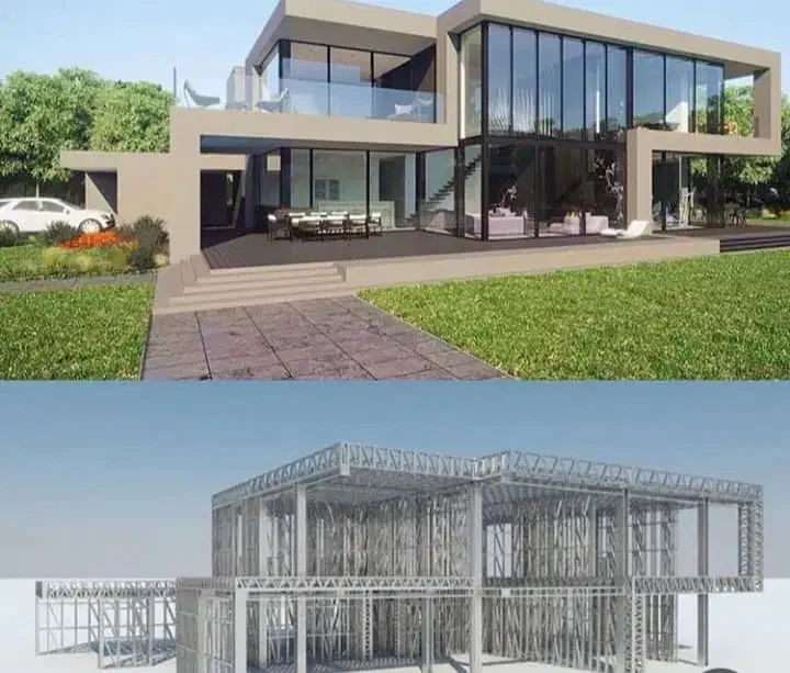 ساختمان و ویلاهای پیش ساخته lsf|مصالح و تجهیزات ساختمان|آمل, |دیوار