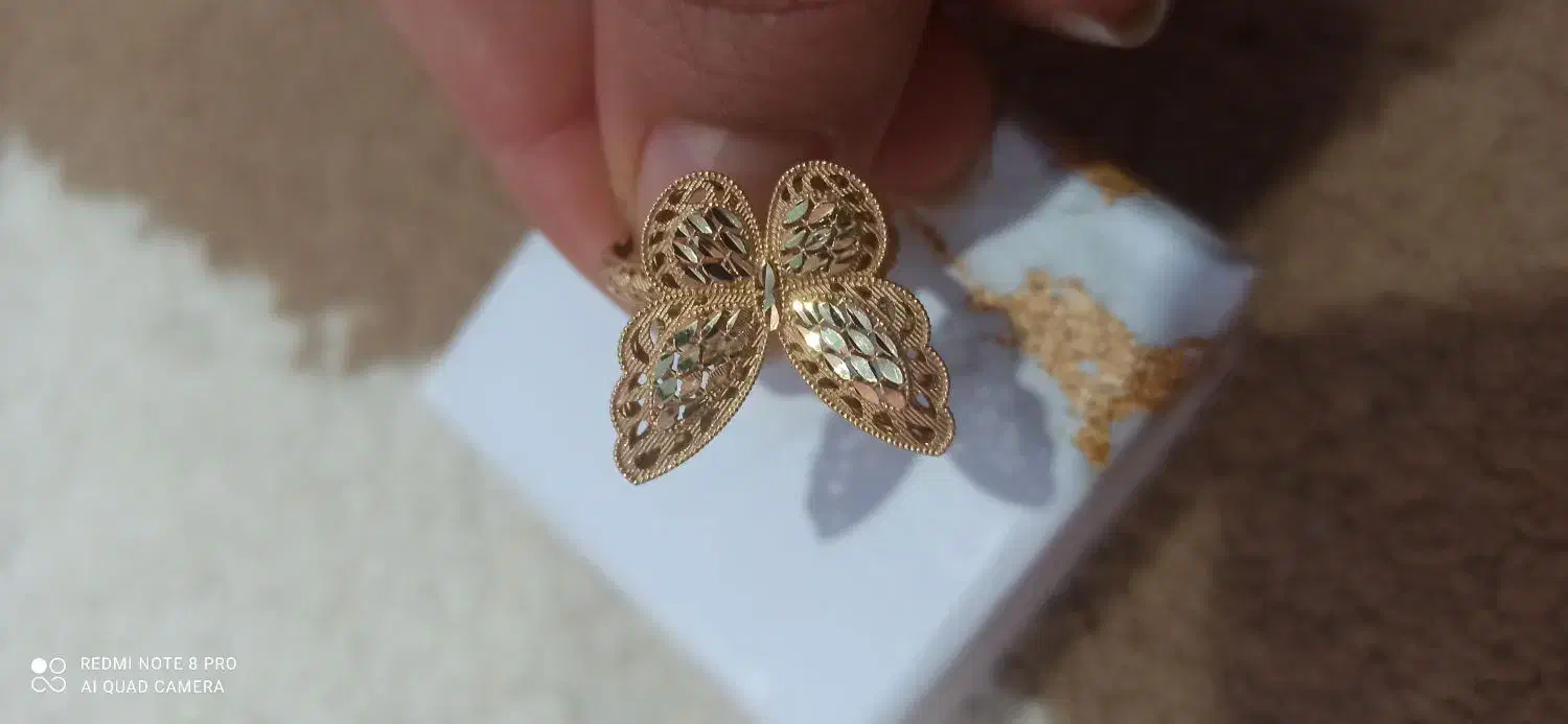 انگشتر پروانه|جواهرات|مسجد سلیمان, |دیوار