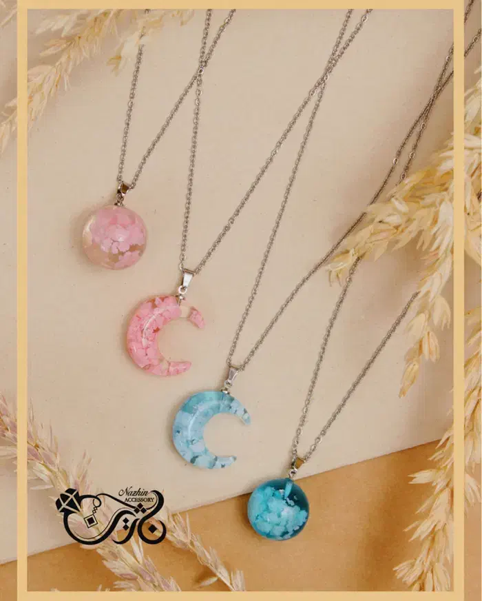 گردنبند حلال و ماه شبتاب|زیورآلات و اکسسوری|حمیدیا, |دیوار