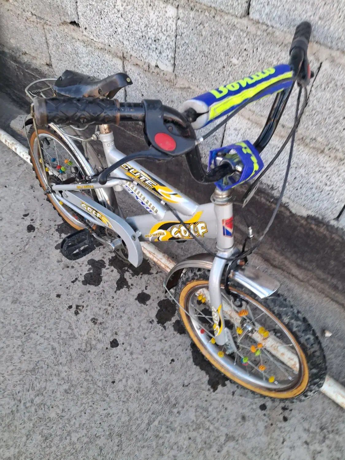 دوچرخه سایز ۱۶ تمیز در حدنو|دوچرخه، اسکیت، اسکوتر|محمدشهر, همایون ویلا|دیوار