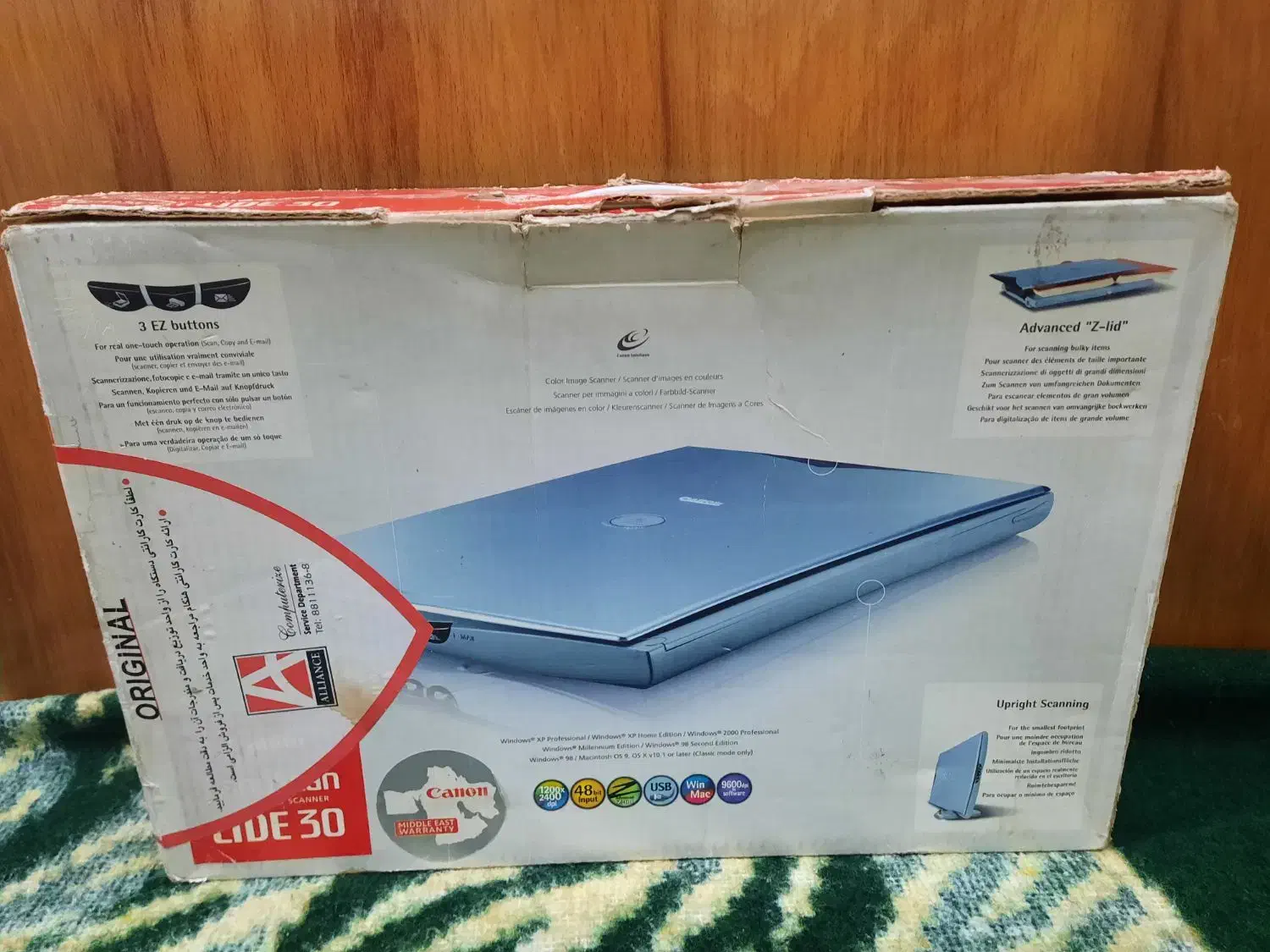 اسکنر Canon LiDE 30|پرینتر، اسکنر، کپی، فکس|قم, زنبیل آباد|دیوار