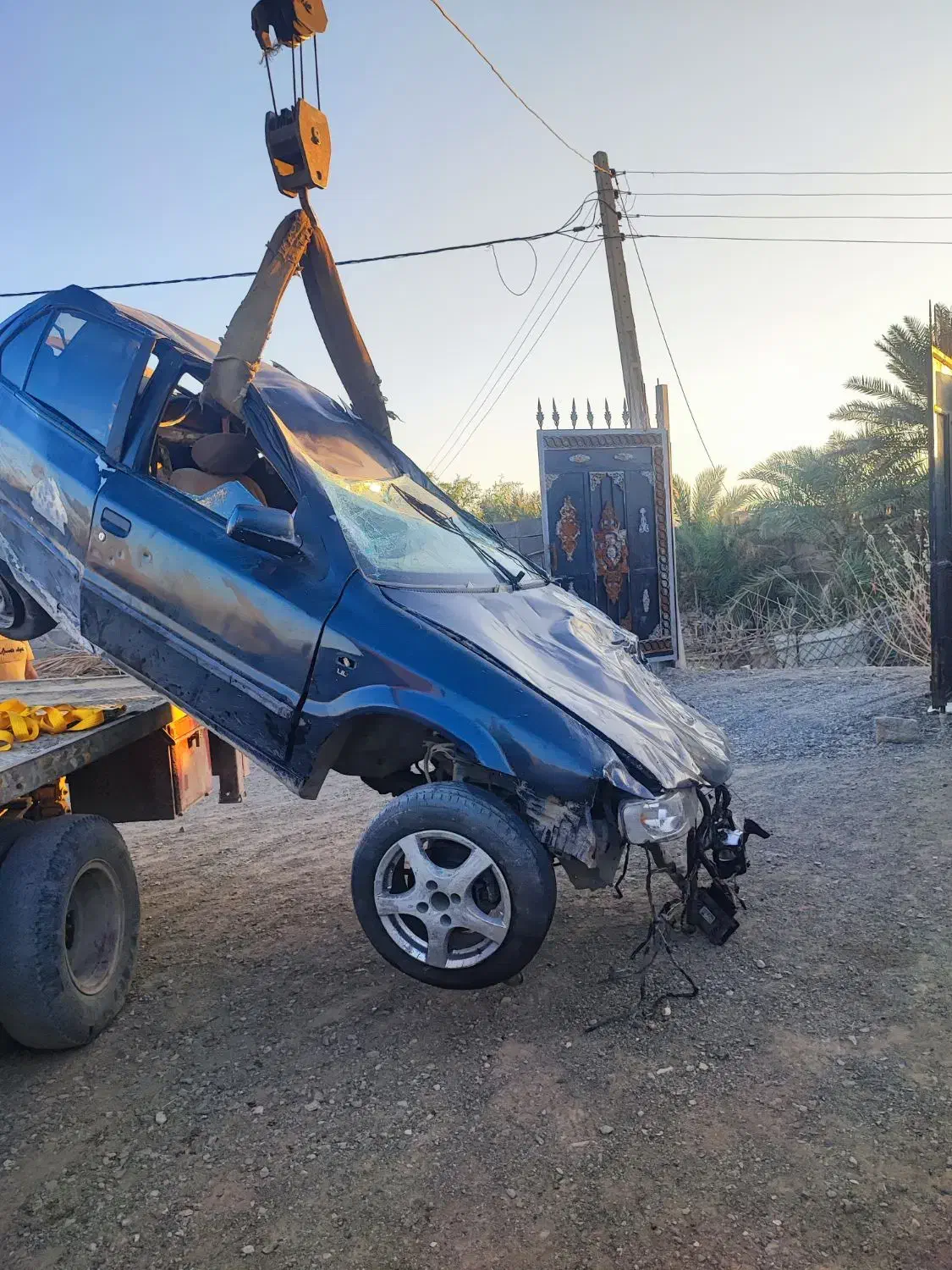 سمند 86 تصادفی|خودرو سواری و وانت|نیک شهر, |دیوار