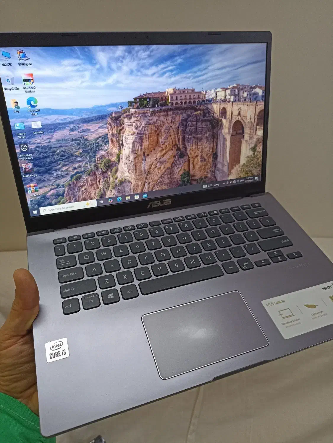 Asus R427  VivoBook نسل 10  Cori3|رایانه همراه|اصفهان, آهنگران|دیوار