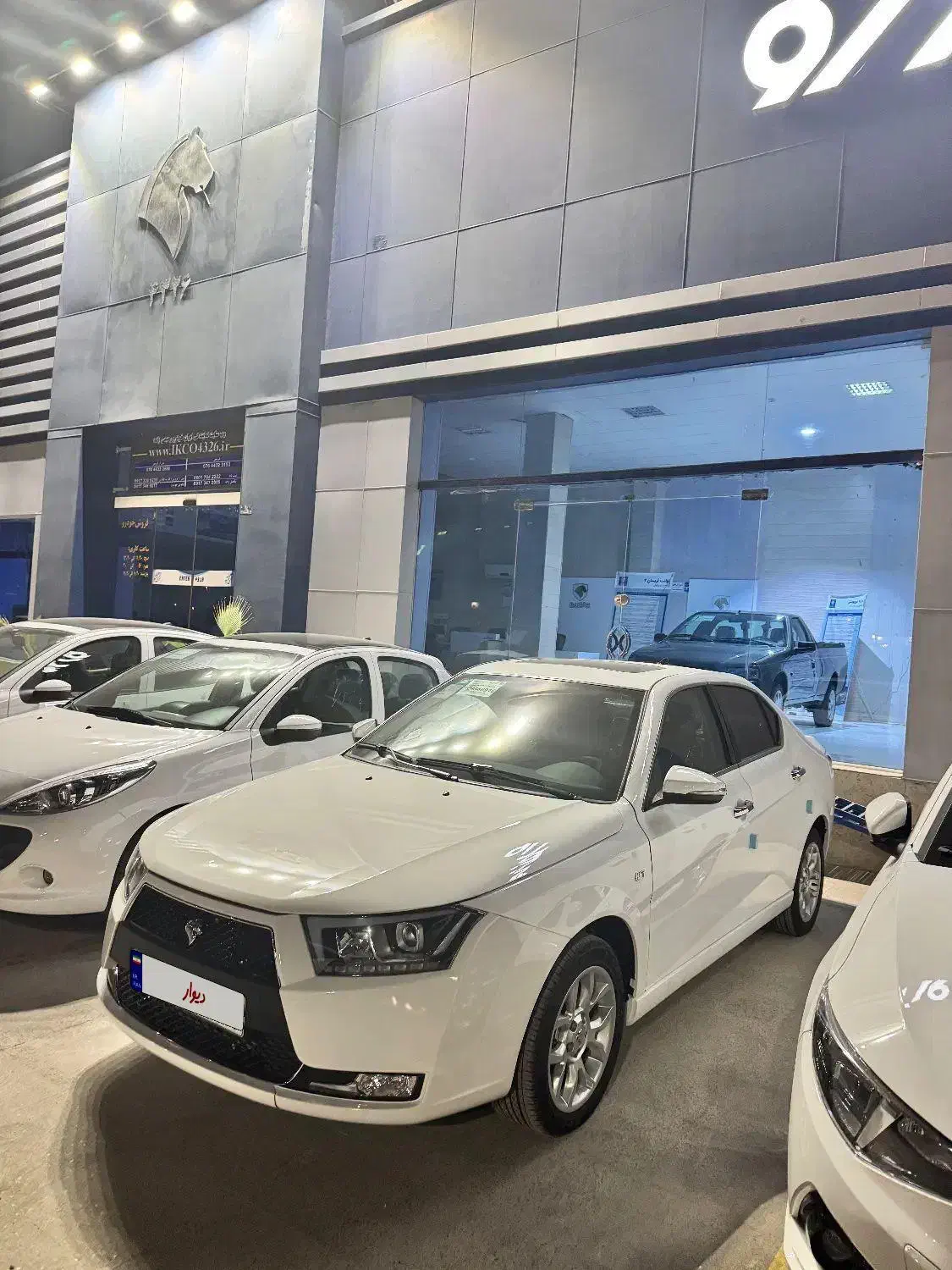 دنا اتومات آپشنال سفید تاریخ روز۴۰۴|خودرو سواری و وانت|بندرعباس, |دیوار