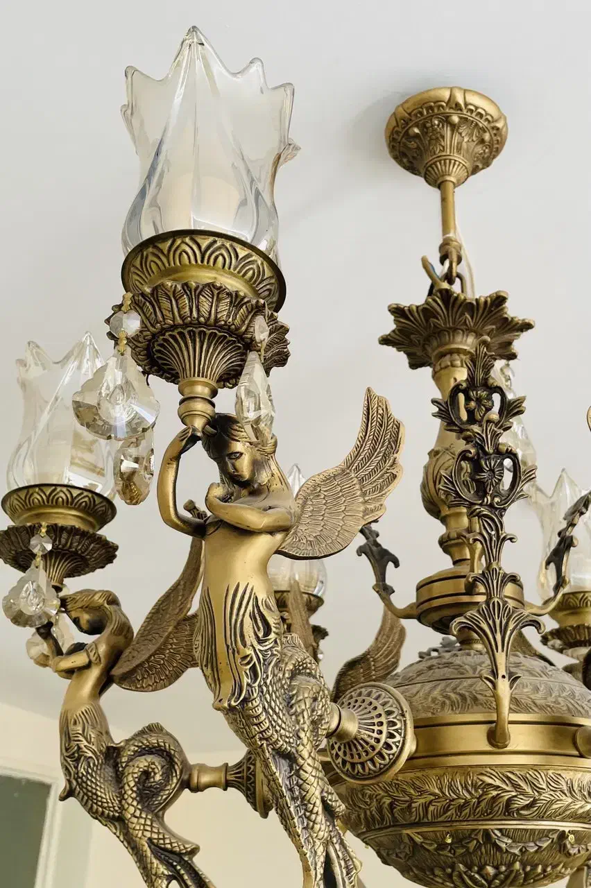 لوسترطرح فرشته|لوستر و چراغ آویز|تهران, حکیمیه|دیوار