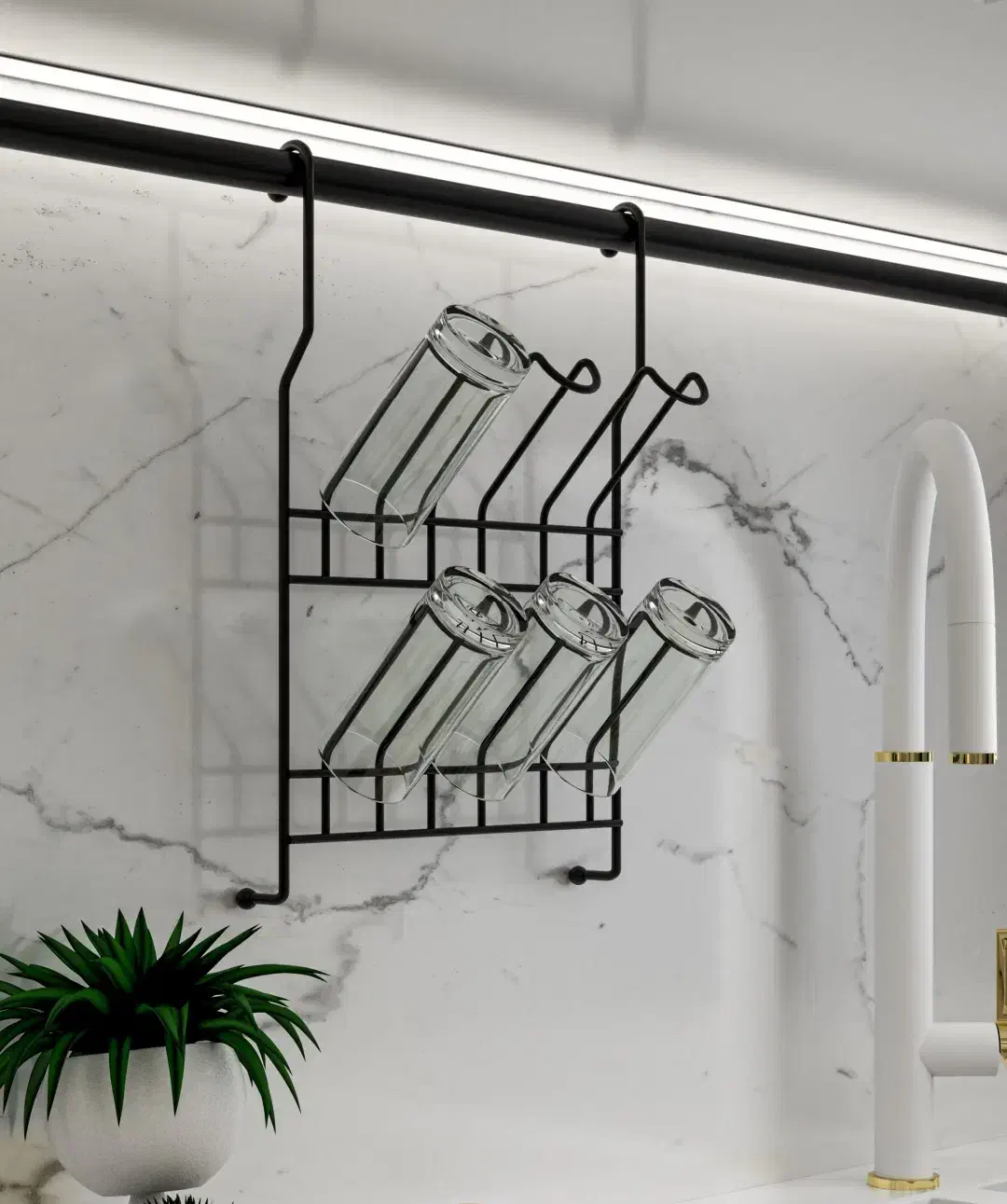 انواع جالیوان آویز|آب‌چکان و نظم‌دهنده ظروف|قم, باجک یک|دیوار