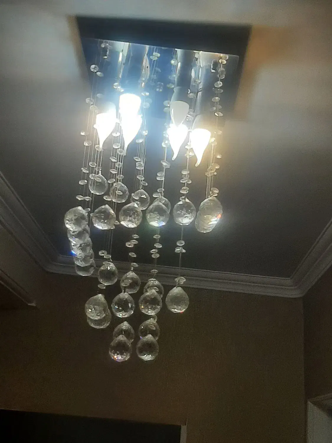 لوستر شیک|لوستر و چراغ آویز|تبریز, |دیوار