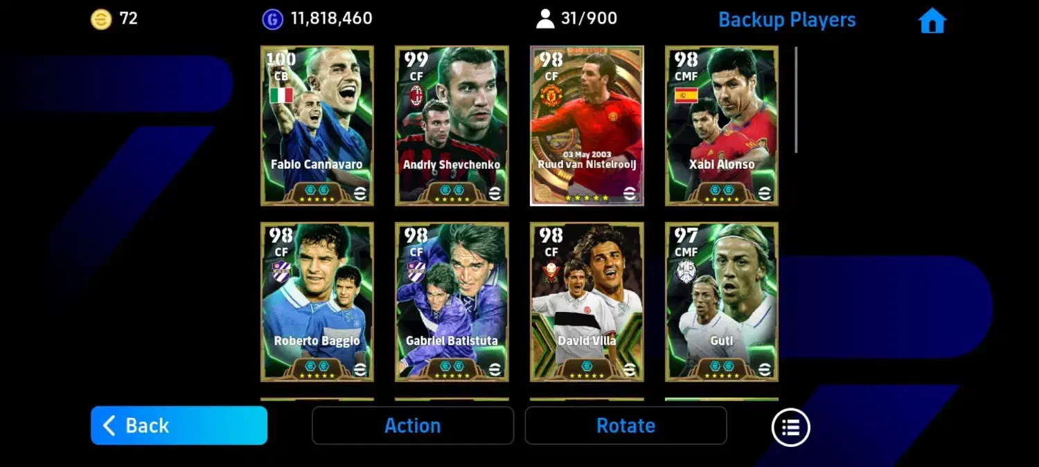 اکانت ای فوتبال ریتینگ 3190|کنسول، بازی ویدئویی و آنلاین|ملکآباد, |دیوار