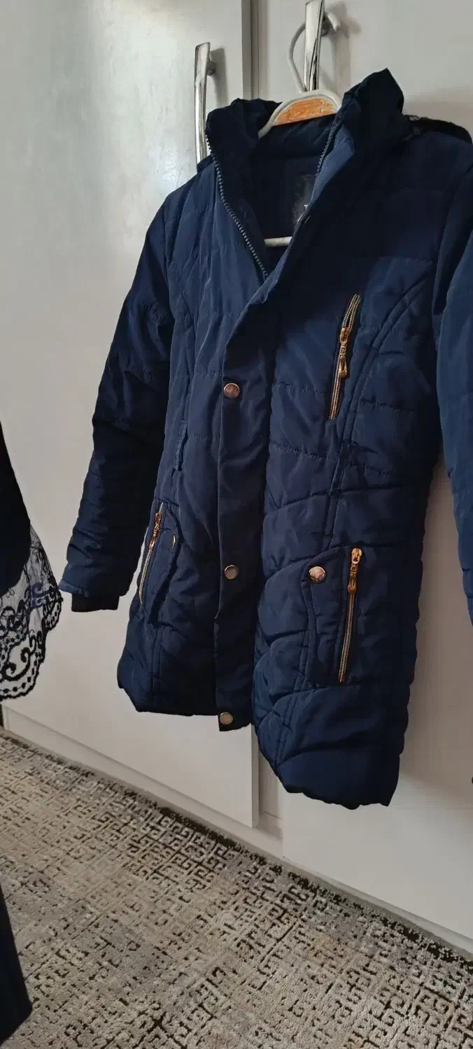 سه عد کاپشن دخترانه  در حد نو نو نو|کفش و لباس بچه|فولادشهر, مسکن مهر فولادشهر|دیوار