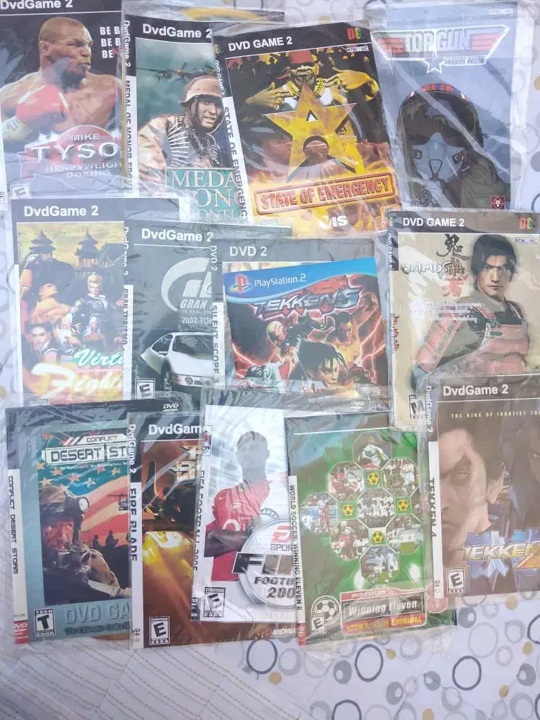 سی دی های اصلی پلی استیشن 2|کنسول، بازی ویدئویی و آنلاین|شیراز, وصال|دیوار