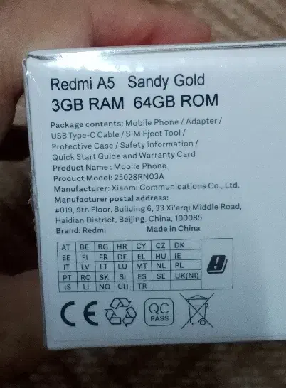 شیائومی redmi A5 4g با حافظهٔ ۶۴ گیگابایت|موبایل|کاشان, الغدیر|دیوار