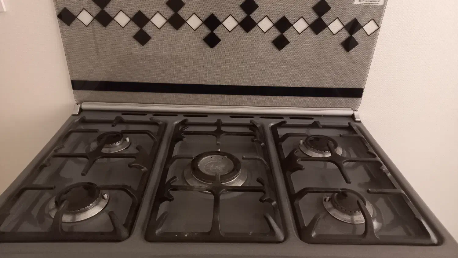 گاز ۵ شعله طرح فر|اجاق گاز و لوازم برقی پخت‌وپز|قائم‌شهر, |دیوار