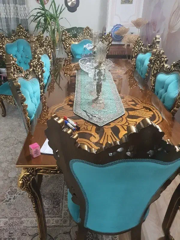 میز ناهار خوری ۸ نفره|میز و صندلی غذاخوری|هشتگرد, شهرک ولیعصر (مصلی)|دیوار