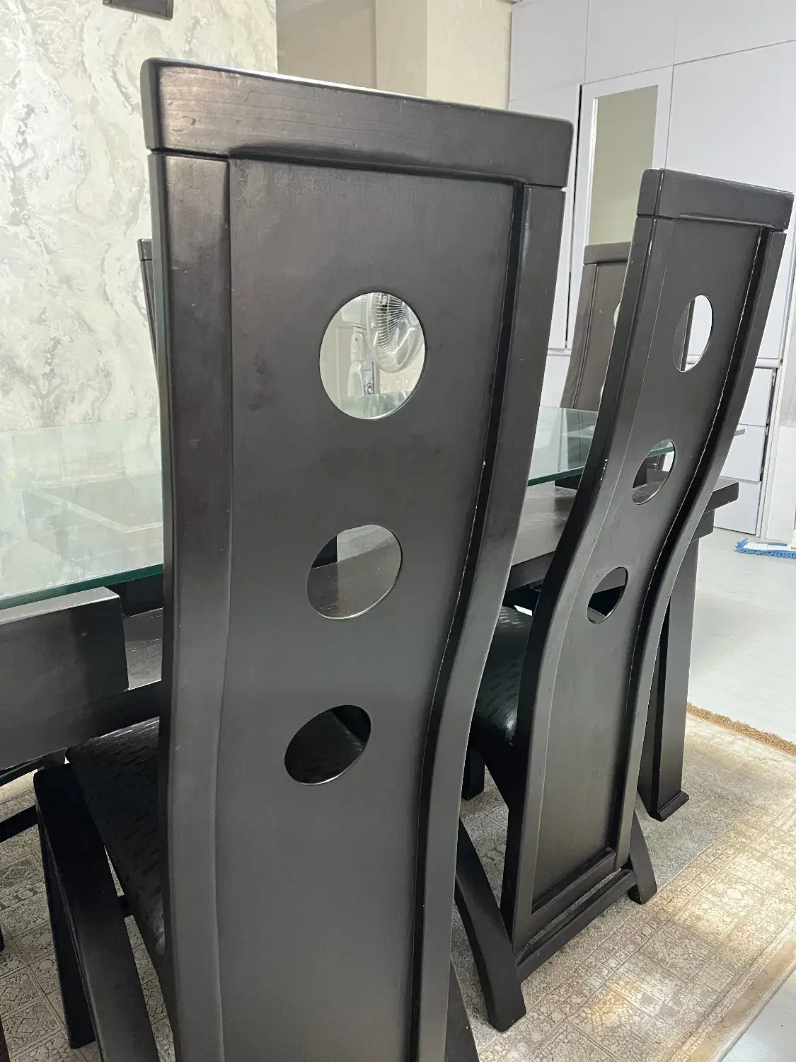 میز ناهار خوری|میز و صندلی غذاخوری|رشت, حسین آباد|دیوار