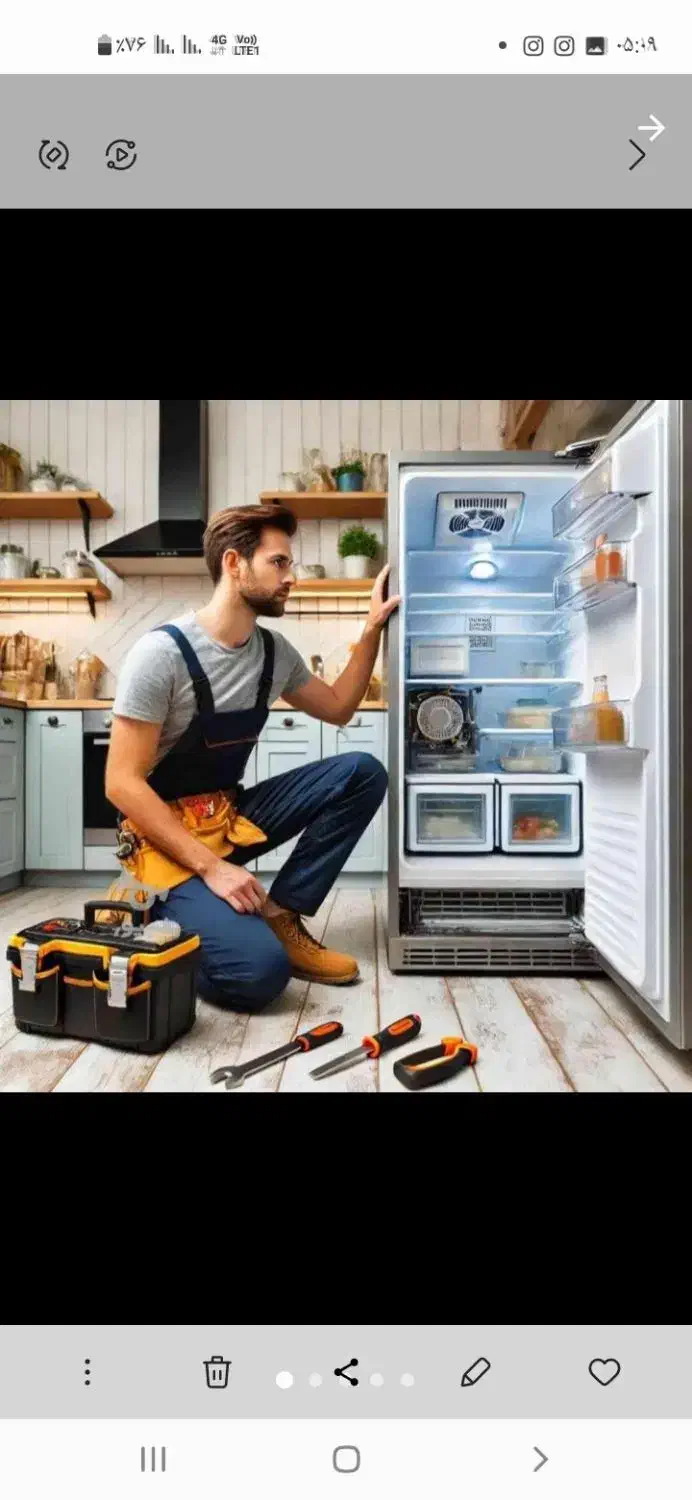 تعمیر یخچال در منزل ومحل کار|خدمات پیشه و مهارت|نورآباد, |دیوار