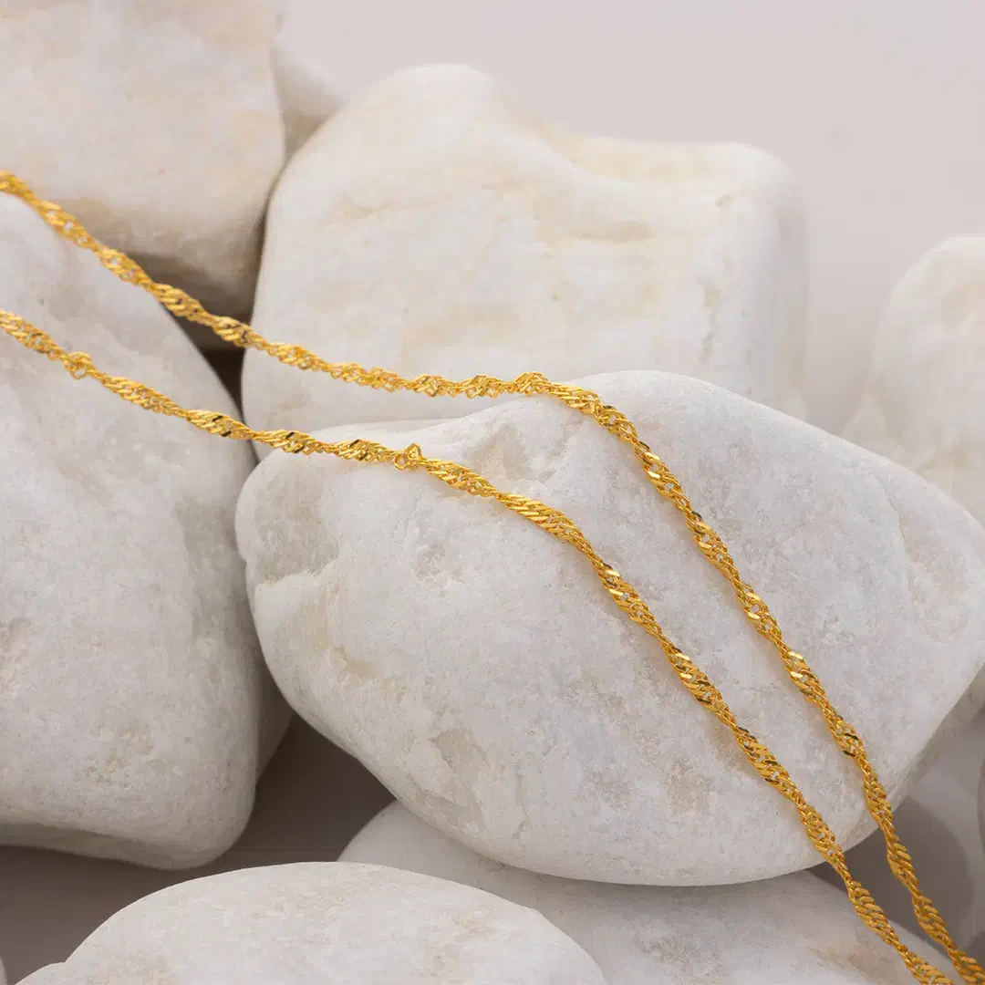 زنجیر دیسکو ۵ گرم و خورده ای ۳ درصد|جواهرات|اراک, |دیوار