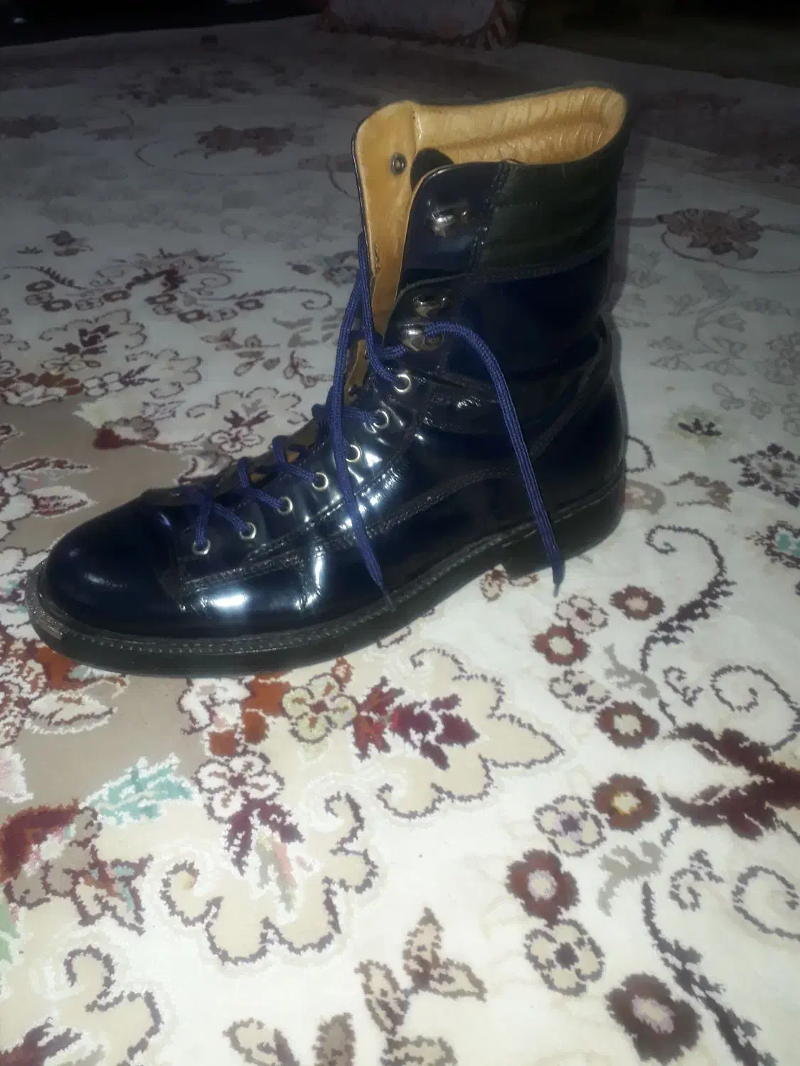 پوتین اورجینال سرمه ای نفتی  ش ۴۲|کیف، کفش، کمربند|کرمانشاه, |دیوار