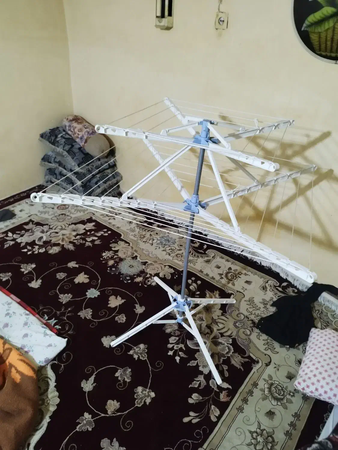 بند رخت نخی سایز بزرگ نو|بندرخت و رختآویز|کرمانشاه, |دیوار