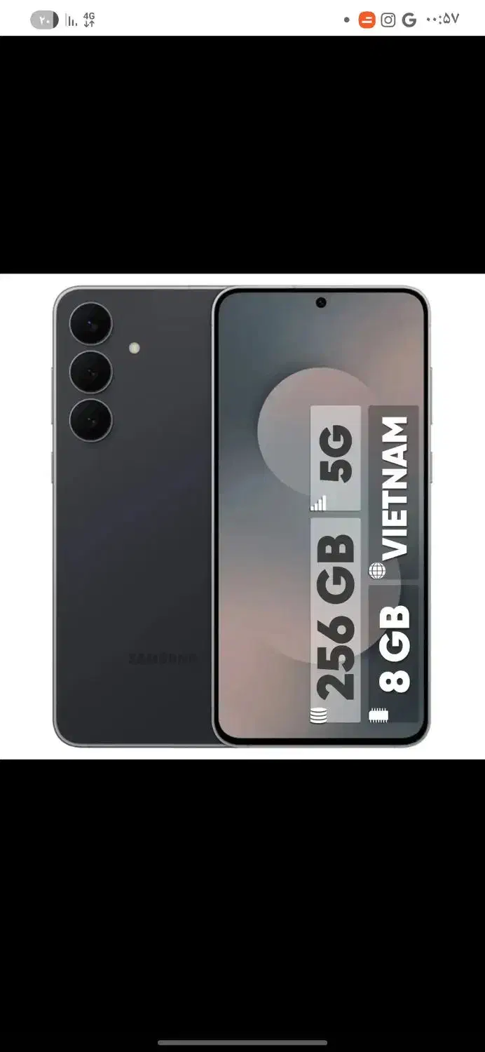 گلکسی s25 fe|موبایل|کرمان, |دیوار