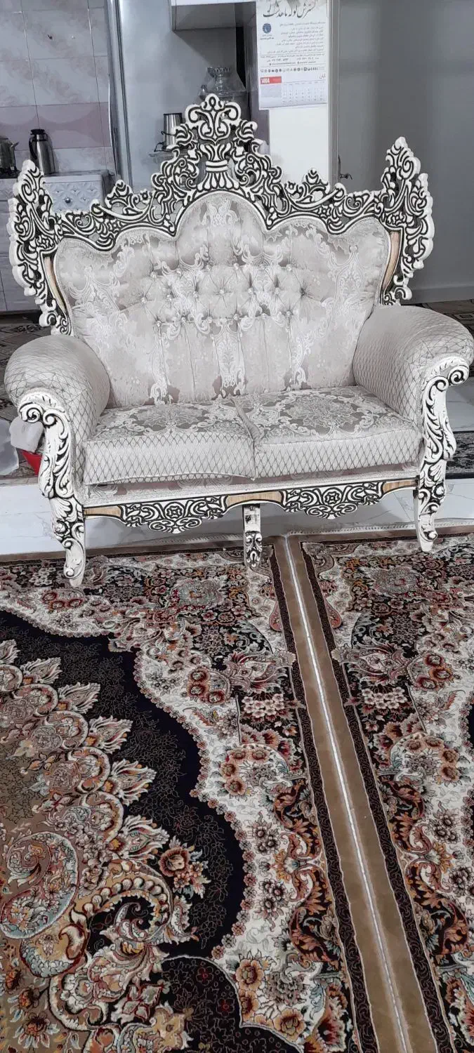 مبل هفت نفره|مبلمان خانگی و میز عسلی|محمدشهر, جعفرآباد|دیوار