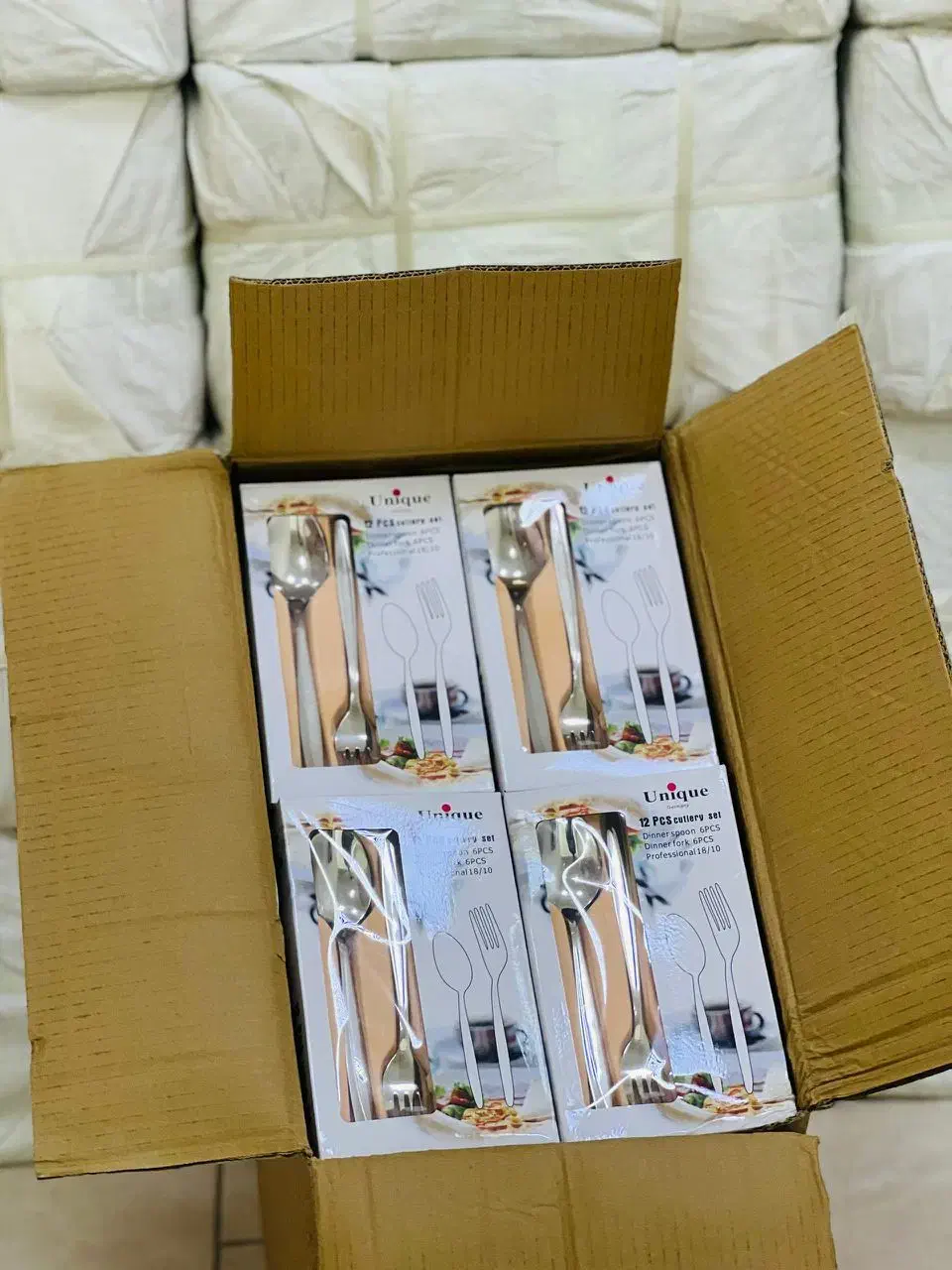 قاشق چنگال استیل یونیک اصل|ظروف سرو و پذیرایی|اهواز, بیست متری شهرداری|دیوار