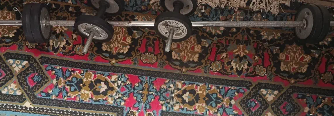 هالتر و دو عدد دمبل فروشی|تجهیزات ورزشی|جیرفت, |دیوار