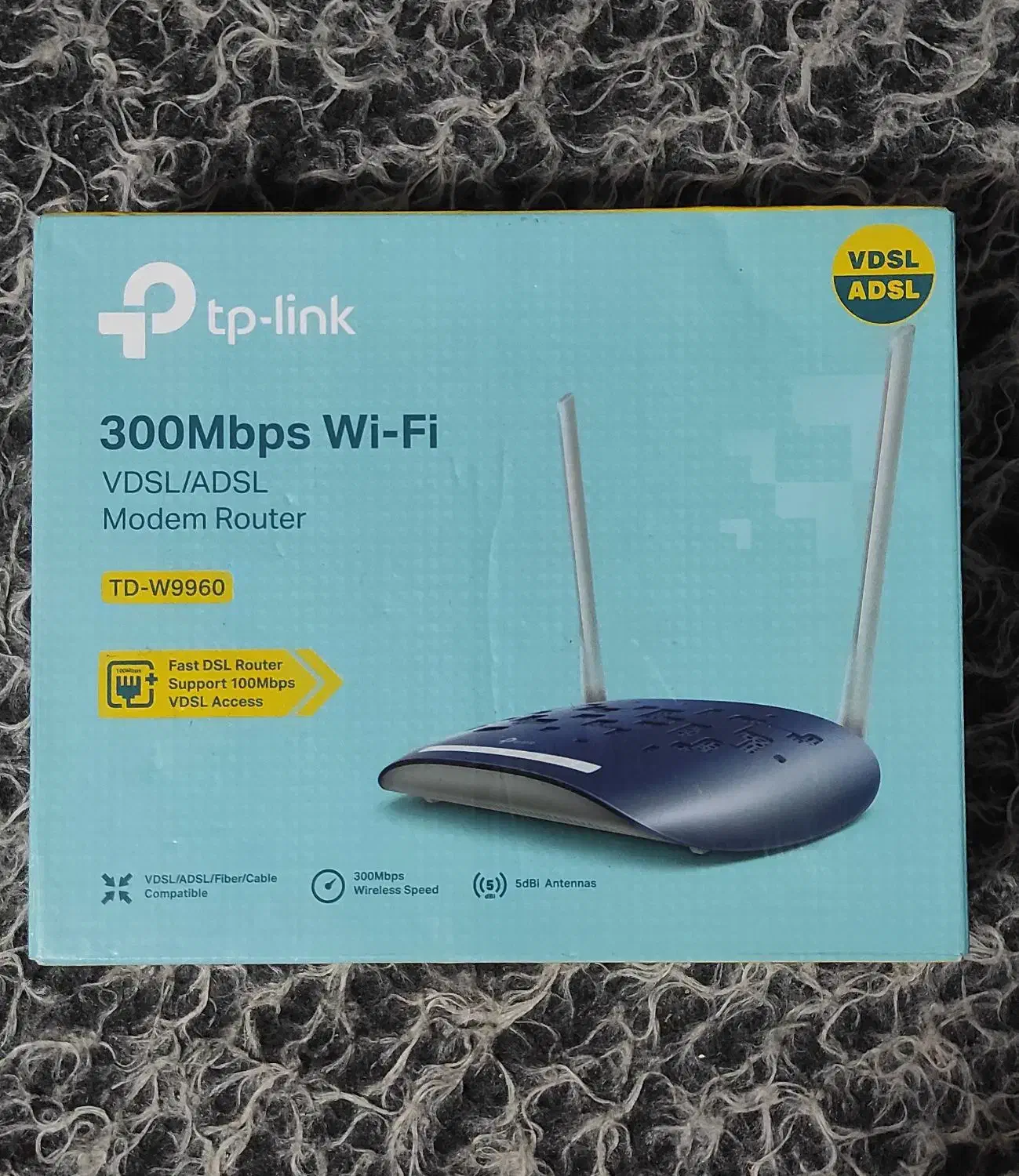 مودم مدل tp- link ۳۰۰Mbps  مدل TD-W9960|مودم و تجهیزات شبکه|بندر انزلی, پیل علی باغ|دیوار