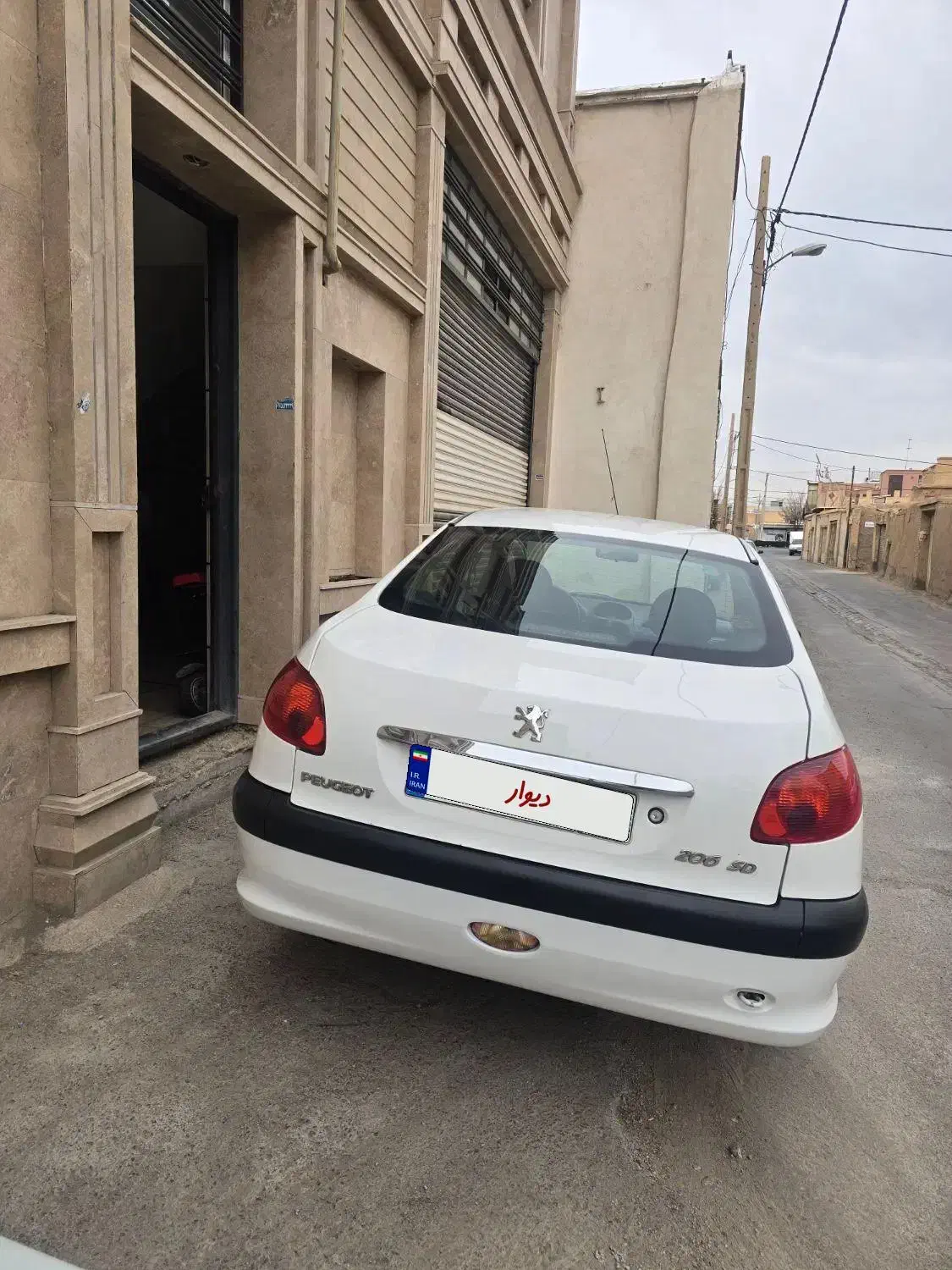 پژو ۲۰۶ sd صندوقدار تیو فایو v8|خودرو سواری و وانت|آباده, |دیوار