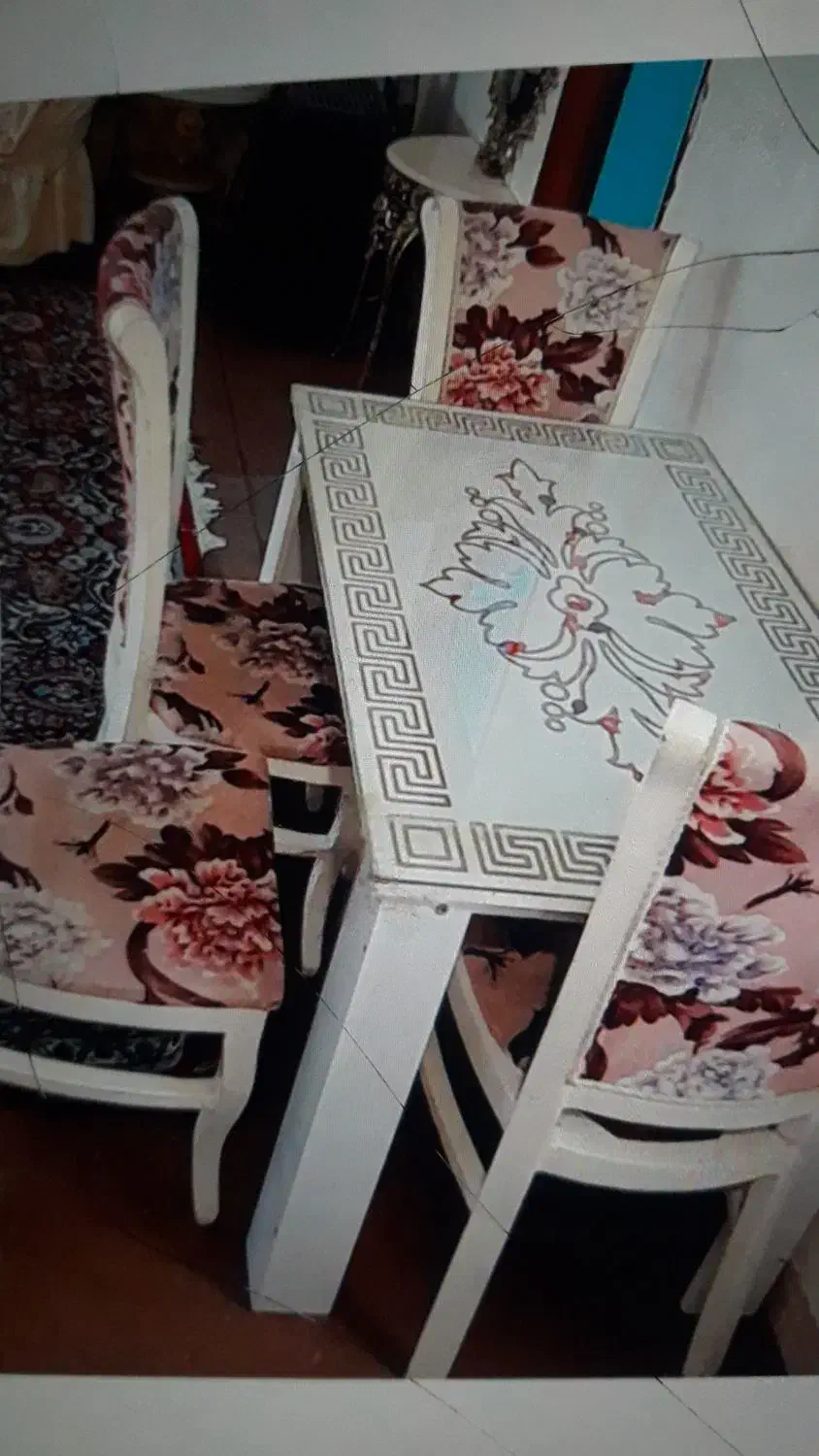 بوفه میز صندل|بوفه، ویترین، کنسول|تبریز, |دیوار