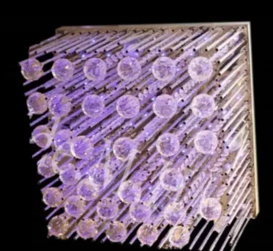 لوستر سقفی چند رنگ کنترل دار|لوستر و چراغ آویز|ورامین, ورامین|دیوار