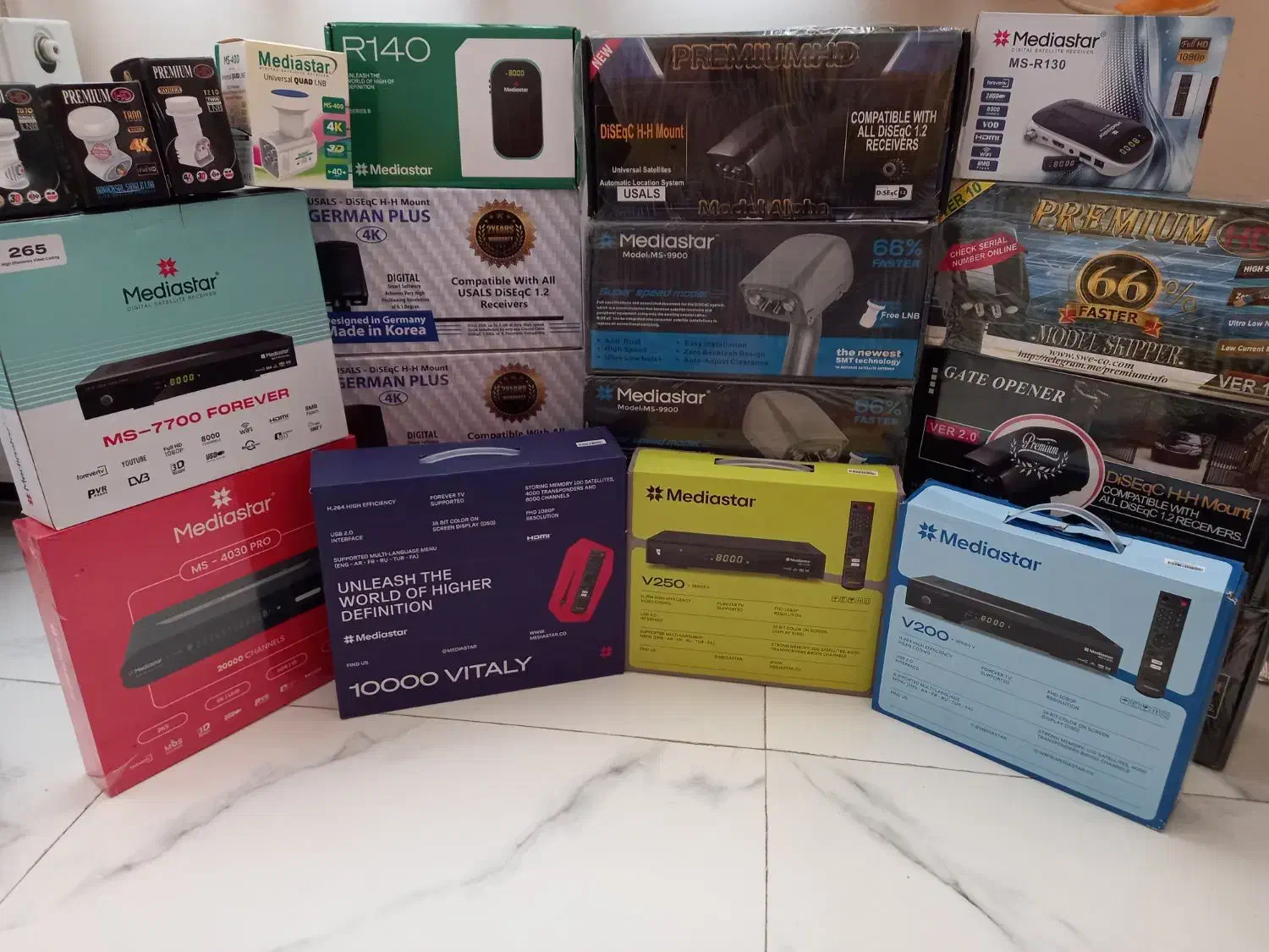 فروش انواع گیرنده دیجیتال|صوتی و تصویری|تهران, پاسداران|دیوار