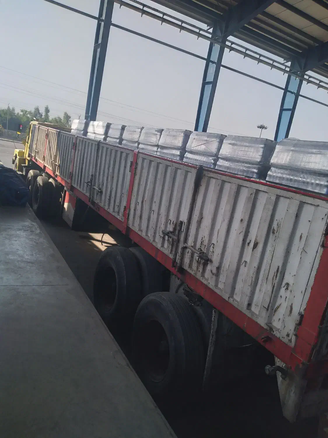 تریلی لبه دار|خودرو سنگین|شوش, |دیوار