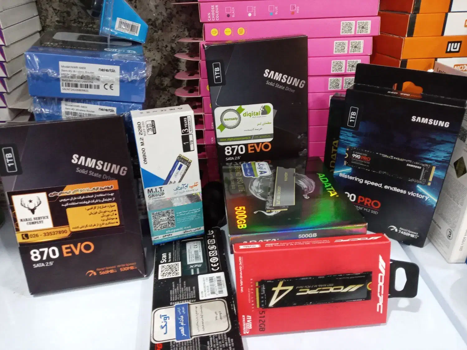 پخش عمده ssd netac 128|قطعات و لوازم جانبی رایانه|کرج, گلشهر|دیوار