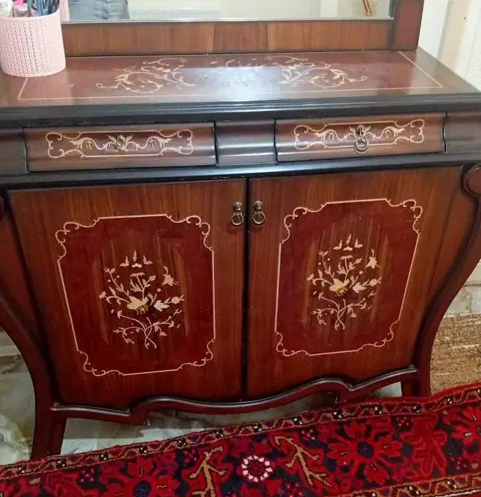 ست ایینه کنسول و میز تی وی|بوفه، ویترین، کنسول|تبریز, |دیوار