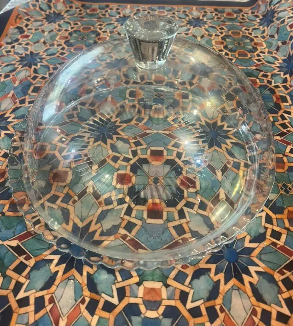 دیس گرد کیک خوری با درب برند پاشاباغچه اصل ترکیه|ظروف سرو و پذیرایی|تهران, والفجر|دیوار