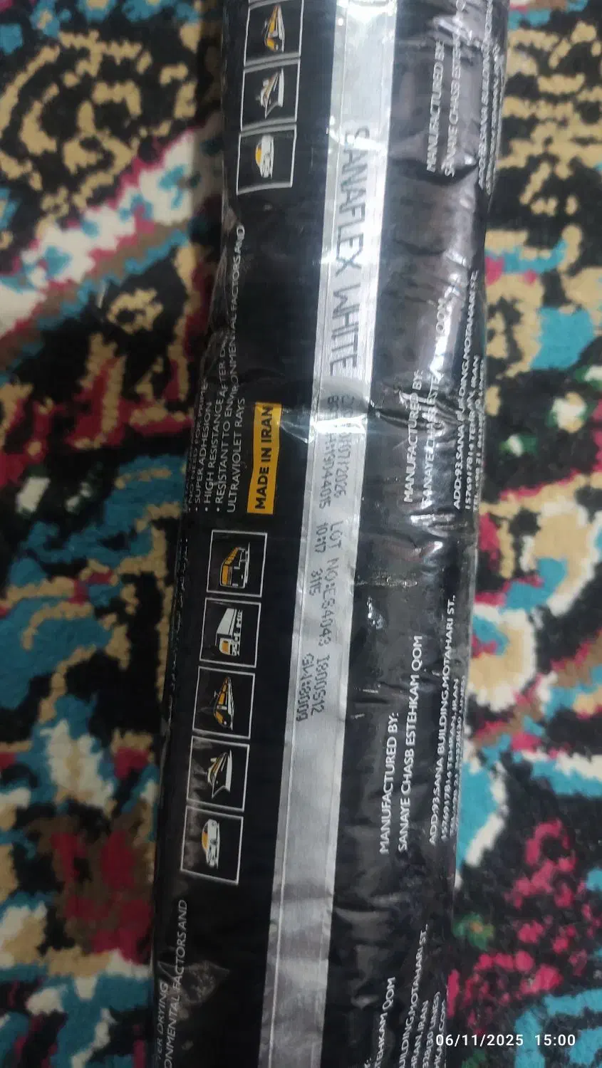 چسب پلی‌ اورتان سوسیسی ثنا فلکس SANA FLEX|مصالح و تجهیزات ساختمان|بندر دیر, |دیوار