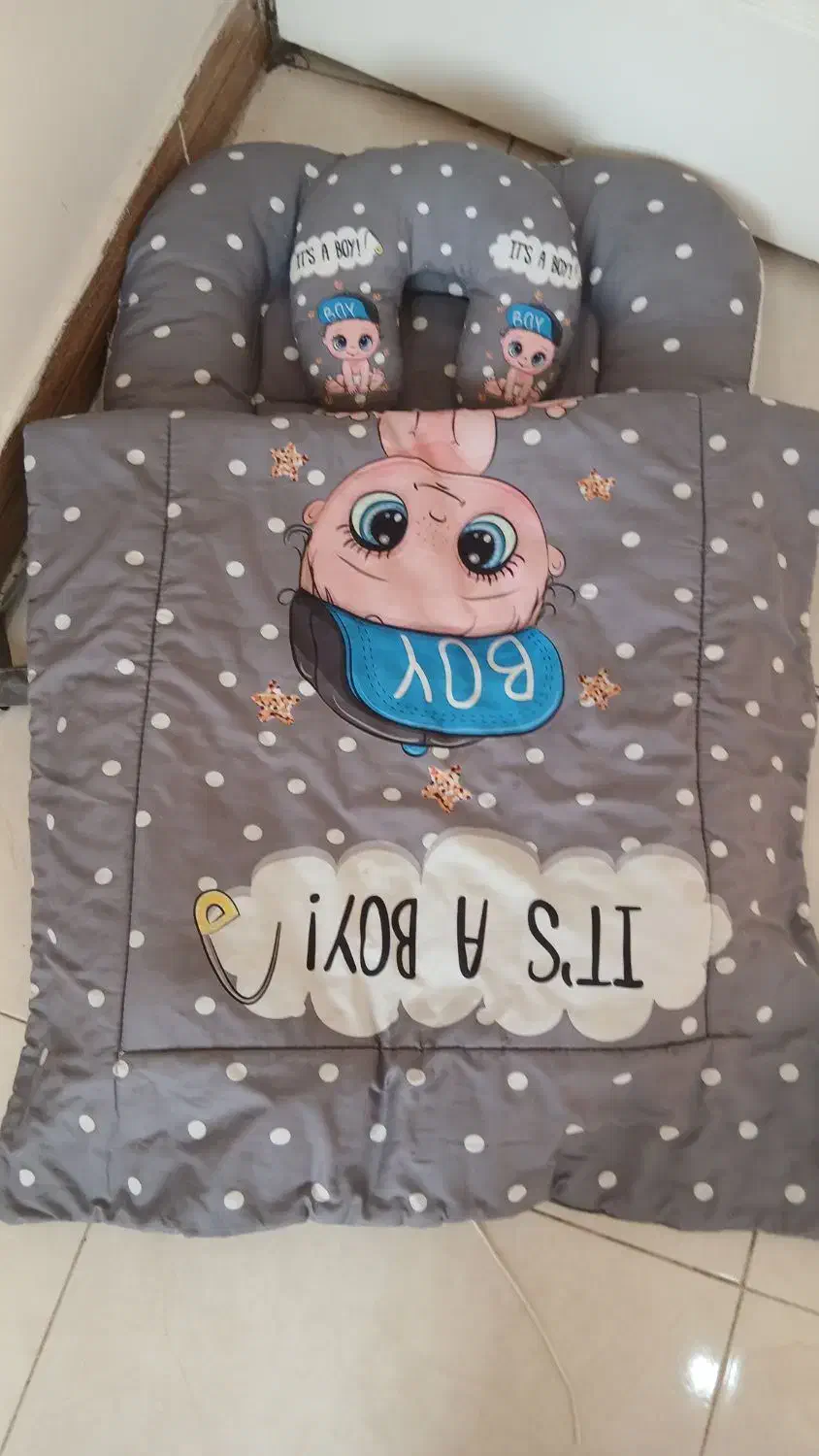 یه دست رختخواب کودک تا دوسال کاملا سالم  تمیز|اسباب و اثاث بچه|ملارد, |دیوار