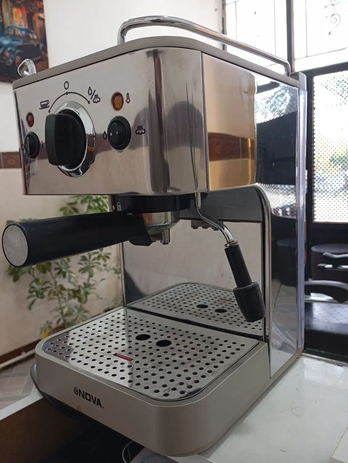 اسپرسو ساز خانگی نوا 149|سماور، چای‌ساز، قهوه‌ساز|تکاب, |دیوار