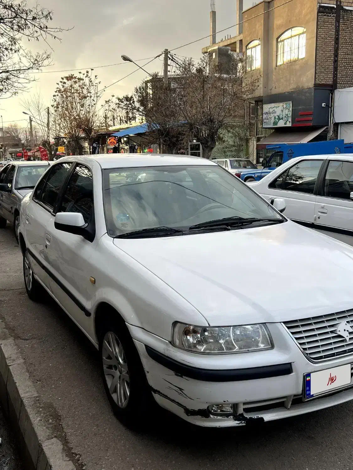 سمند سفید ۸۷|خودرو سواری و وانت|شاهین دژ, |دیوار