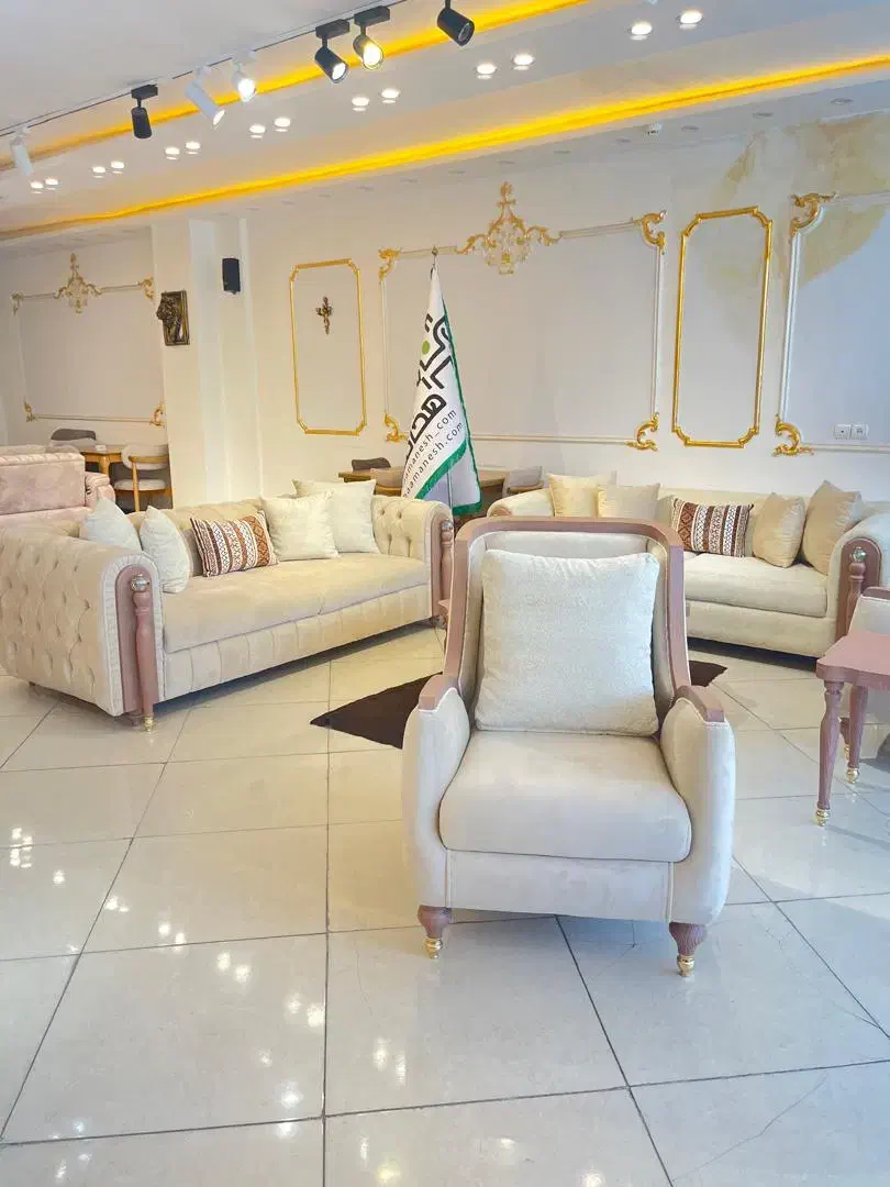 نمایشگاه هخامنش مدل الماس هشت نفره|مبلمان خانگی و میز عسلی|ملایر, |دیوار