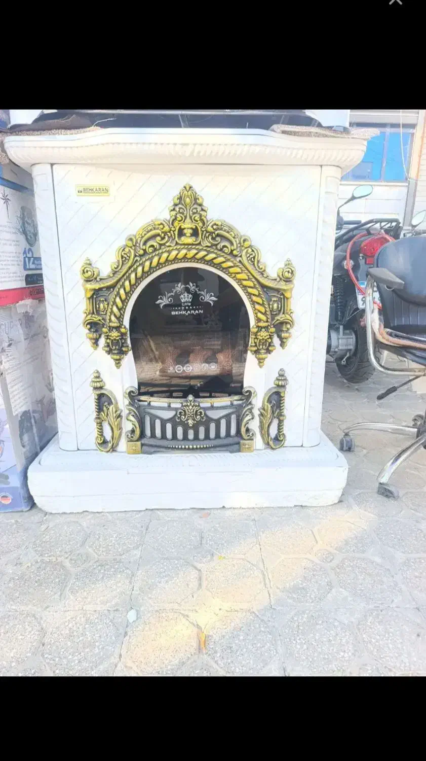 انواع شومینه بخاری|بخاری، هیتر، شومینه|ایلام, |دیوار