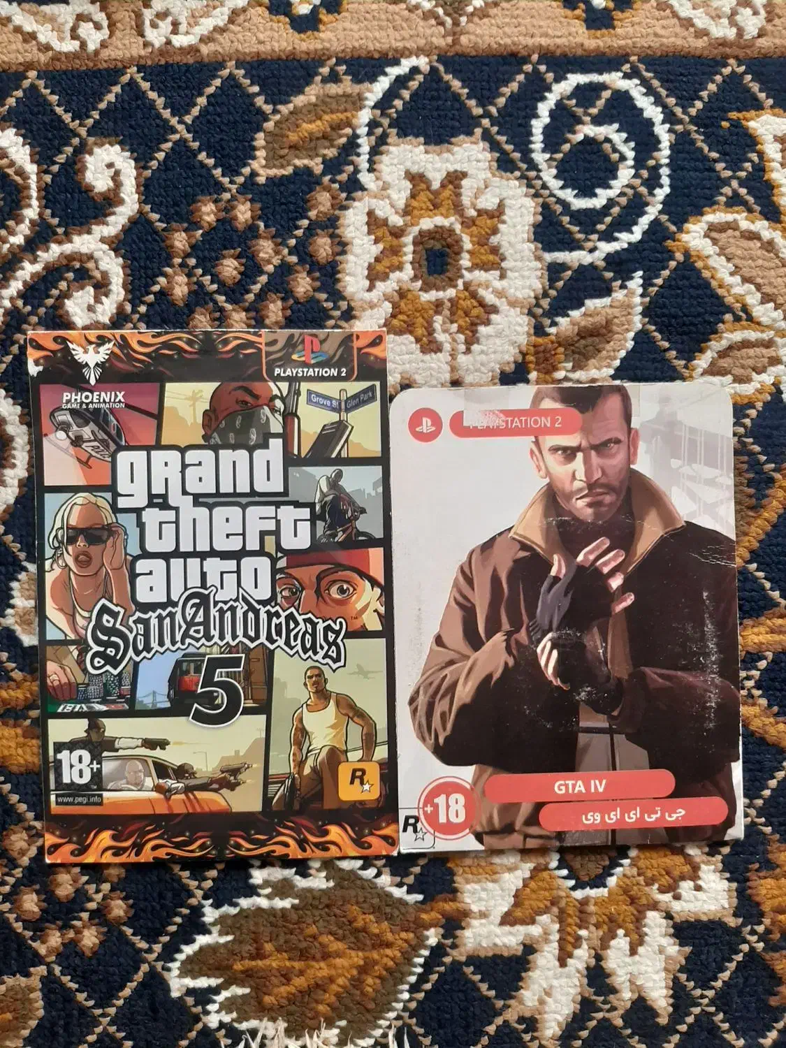 هفت عدد بازی پلی استیشن ۲|کنسول، بازی ویدئویی و آنلاین|نیشابور, رحمت آباد|دیوار