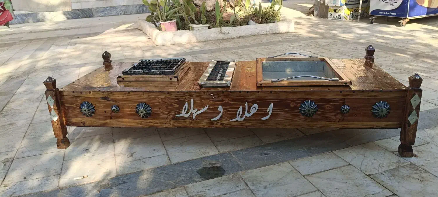 منقل چوبی با بهترین متریال|اجاق گاز و لوازم برقی پخت‌وپز|آبادان, |دیوار