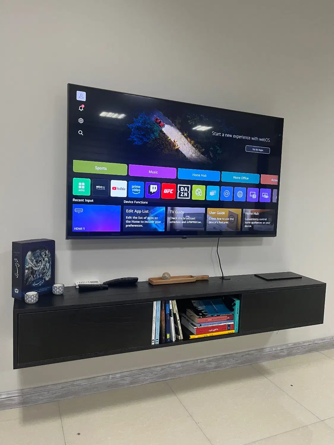 ال ای دی ۵۵   LG|تلویزیون و پروژکتور|کرج, جهان‌شهر|دیوار