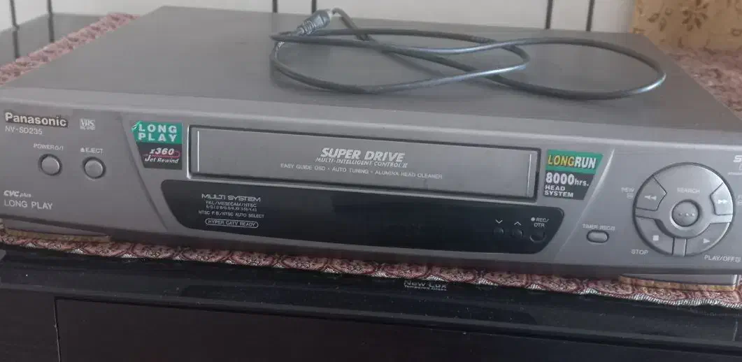 یک دستگاه ویدئو پاناسونیک|پخشکننده DVD و ویدیو|رامهرمز, |دیوار