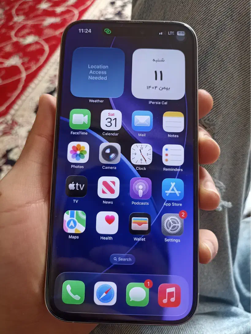 آیفون ۱۶ پرومکس zaa|موبایل|کرج, اسلام‌آباد|دیوار