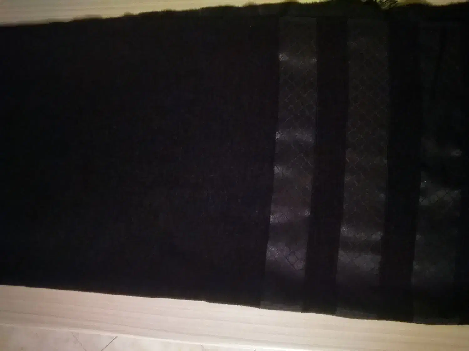 پالتو زنانه وشال مشکی ضخیم|لباس|قزوین, |دیوار