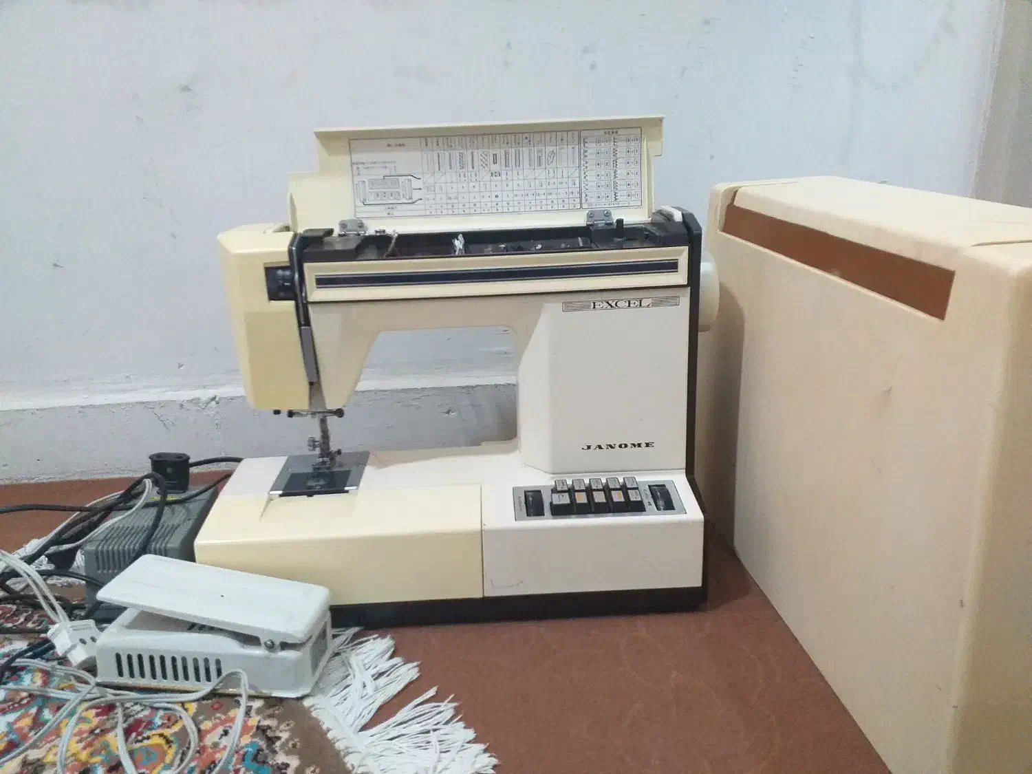 چرخ خیاطی ژانومه اصل|چرخ خیاطی و ریسندگی|بوشهر, |دیوار