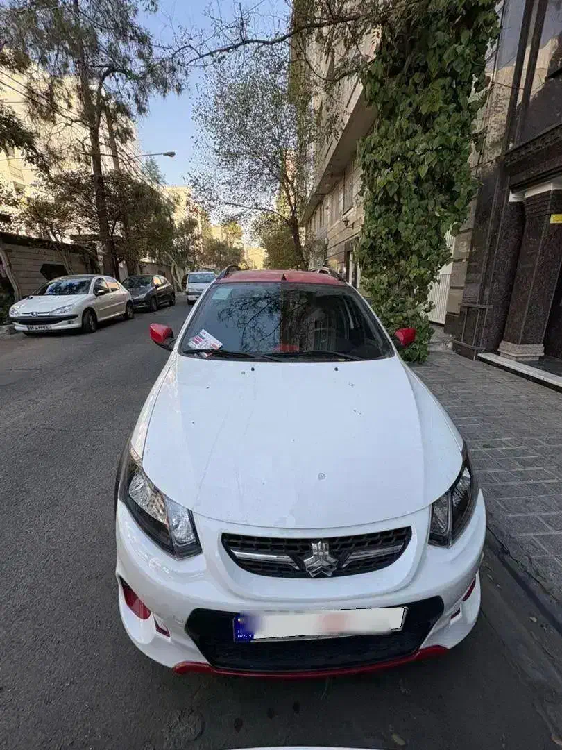 کوییک 401سفید قرمز|خودرو سواری و وانت|تهران, جنتآباد جنوبی|دیوار