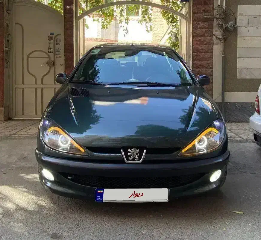 پژو206تیپ۲مدل۱۳۸۰ اصل فرانسه درحد|خودرو سواری و وانت|مشهد, هدایت|دیوار
